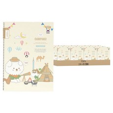 PENPIA 小學圖畫日記本 雙面彈簧筆記本 120本入 款式隨機, 20本