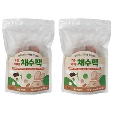 Firgi 兒童7種蔬菜高湯包 10入, 蔬菜口味, 100g, 2個
