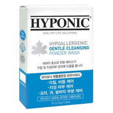 HYPONIC 極致低敏肌膚調理酵素皂粉 12入, 24g, 1盒
