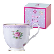 ROYAL ALBERT 糖果系列馬克杯 0.3L 40002534, 愛戀紫丁香, 1個