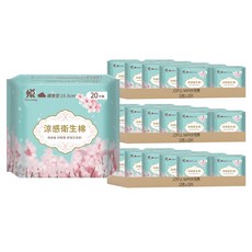 JOYFUL NAPKIN 悅棉 涼感衛生棉 護墊型, 護墊型(15.5cm), 15.5cm, 20片, 30包