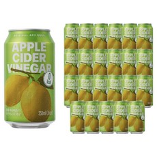 Cloop 蘋果醋蘇打 檸檬醋零卡碳酸飲料, 24個, 350ml