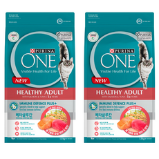 퓨리나원 캣 순살 연어 기능성 사료, 어덜트, 1.5kg, 2개 어덜트, 1.5kg, 2개