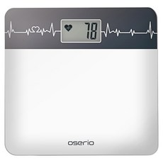 oserio 歐瑟若 心率體重計, BHG-208, 1個, 白色