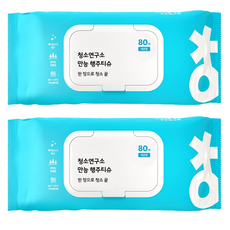 萬用抹布紙巾, 80個, 2個