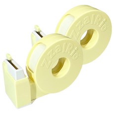 ZzalRio 兒童安全攜帶型膠帶台, 2個, 香蕉黃