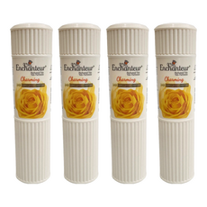 艾詩 Enchanteur 香氛爽身粉 (玫瑰鈴蘭) 黃色 - 200g, 24H持久香氛, 4瓶