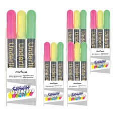 munhwA 底線螢光筆, 5組