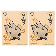 에코제이푸드 제주 도르멍 흑돼지빵 7p, 2개, 140g