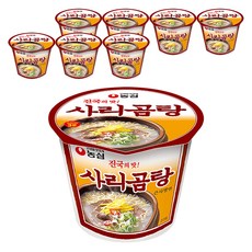 NONGSHIM 農心 濃郁牛骨湯碗裝泡麵 111g, 8入