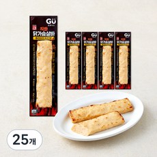 규그릴 직화 닭가슴살바 후라이드치킨맛, 80g, 25개