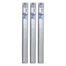 CoX 三燕興業 鋁合金直尺 CB-400 40cm, 3個, 銀色
