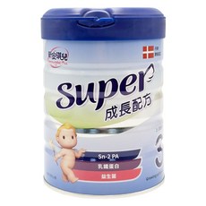 新安琪兒neoangelac Plus Super成長配方奶粉 1-3歲適用 850g 丹麥原裝進口 含Sn-2 PA乳鐵蛋白 益生菌, 1罐