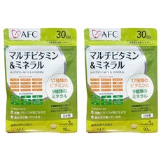 AFC 成人綜合維他命 2包 90顆 補充日常所需營養