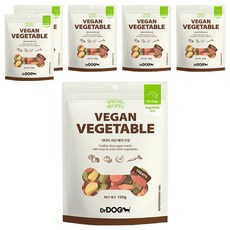 닥터독 강아지 비건 베지 트릿, 혼합맛, 100g, 6개