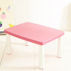 BUNNYHOUSE 베키 높이조절 유아 책상, 코지핑크