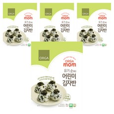 ORGA mom 孩童海苔酥, 50g, 原味, 4個