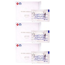 HANAMAI 維他命C補充粉隨身包, 90g, 3盒