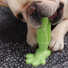 DING DONG PET 狗狗Denti自助牙刷 小型, 綠色, 1個