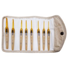 Clover 可樂牌 勾針 鉤針 新附柄花邊鉤針套組, 不適用, 1組