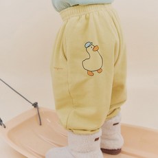 로아앤제인 아동용 러비 면 조거팬츠