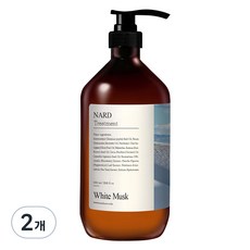 NARD 蛋白質香水護髮乳 白麝香, 2瓶, 1L