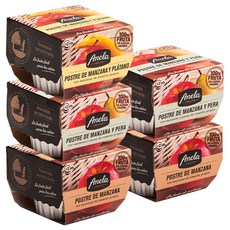 Anela 鮮果泥綜合組, 蘋果口味 2入+香蕉口味+蘋果水梨口味 2入, 1kg, 1組