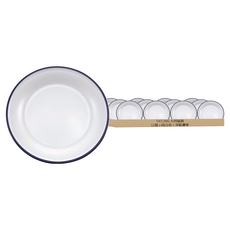 TATUNG 大同磁器 琺瑯圓形主餐盤 12個, 12件組圓形主餐盤, 白色, 1組