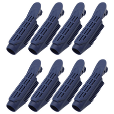 girlpins 髮根豐盈捲髮夾, 8個, 海軍藍