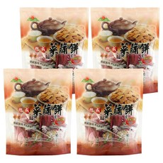 旭成 原味菜脯餅, 250g, 台灣製造, 4袋