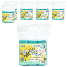 易拭潔 香氛清潔袋 小 55x45cm, 3捲, 6袋