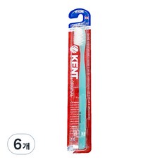 켄트 클래식 초극세모 칫솔, 1개입, 6개