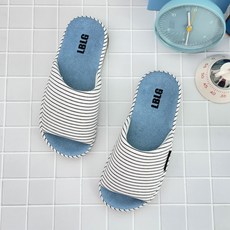 Labellaco Felix 防樓層噪音模壓鞋跟室內拖鞋, 天藍色, 1個