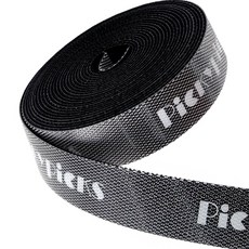 피키픽스 케이블 선정리 벨크로 케이블타이, 1개, 혼합색상