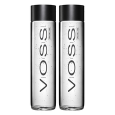 VOSS 芙絲 挪威氣泡礦泉水 玻璃瓶裝, 前CK設計總監設計, 雙層瓶蓋, 800ml, 2瓶