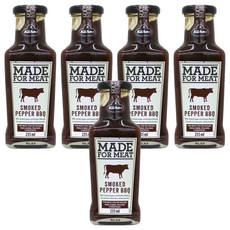 Kuhne 冠利 煙燻胡椒燒烤醬, 235ml, 5個