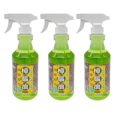 植物主義 樟腦油 500ml - 消除異味, 3瓶
