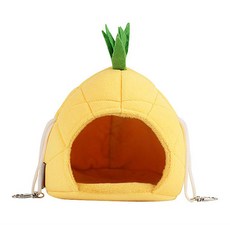 Carno 卡諾 造型保暖窩 PP棉絨布, 鳳梨 黃色, 1個