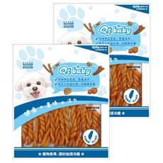 Qt baby 香Q雞肉麻花捲 犬用 台灣製造, 120g, 2包
