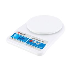 立菱尹 家用液晶電子秤 TM-3000A 多用途 料理烘焙/信件重量/藥材食材/生活小物, 3kg, 白色