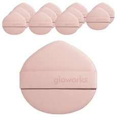 Gloworks Rubycell 四層大氣墊粉撲 2入, 單一顏色, 6個
