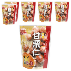 康健生機 有機甘栗仁, 嚴選天津甘栗製作 口感鬆軟綿密, 150g, 6包