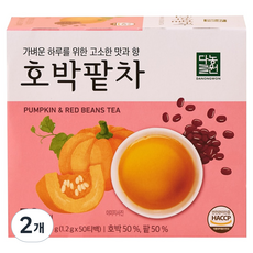 다농원 호박팥차, 2개, 50개입, 1.2g