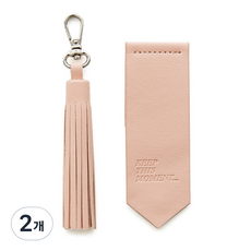 FunnYmade 日記本裝飾流蘇書籤組, 粉色