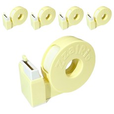 ZzalRio 兒童安全便攜式膠帶座, 5個, 香蕉黃