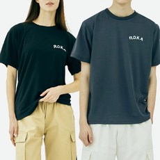 테라우드 남여공용 냉감 통기성 시티쿨 드라이 로카 라운드 반팔티 2매입