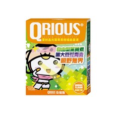 QRIOUS 奇瑞斯 雷射晶光葉黃素柑橘能量凍, 15條, 1盒