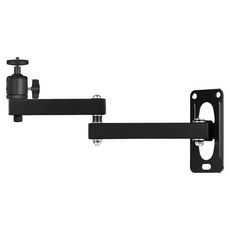 架霸 微型投影機 多角度旋轉 伸縮壁掛架/懸吊支架 雙臂 33cm, 1個, 單一商品