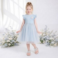 젤리스푼 아동용 디즈니 엘사 스노우 샤 원피스