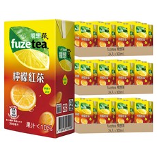 fuzetea 飛想茶 檸檬紅茶, 300ml, 72入